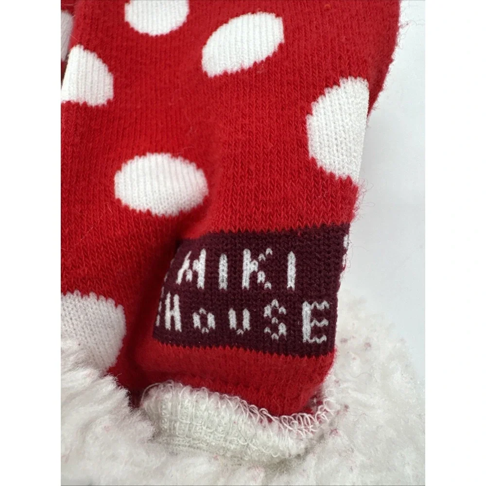 Boutique Miki House Leg Warmers - Knee High for‎ Girls Red Polka Dot